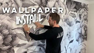 How To Install Unpasted Wallpaper  Paste The Wall Application [upl. by Esylle514]