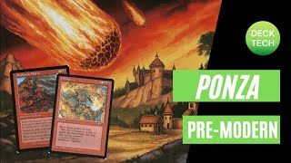 PREMODERN MTG PONZA Deck Tech [upl. by Loughlin667]