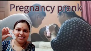 Pregnant prank on my mom and sister gone wrong mom cried [upl. by Osnofedli]