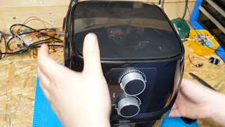 Tower T17079 Air Fryer Completly Dead Repair And Testing [upl. by Ahsinrats795]