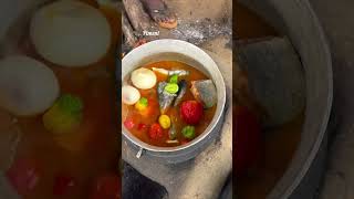 Soupe de poisson de Dabou très bien assaisonné [upl. by Yleak]