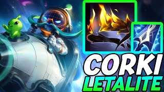 CORKI LÉTALITÉ ILS ESSAYENT DE SE BATTRE   League of Legends VOD  ARAM [upl. by Herwick]