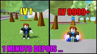 FINGINDO SER NOOB NO SUPER POWER TRAINING SIMULATOR  ROBLOX [upl. by Kain567]