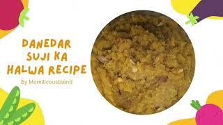 Danedar Suji Ka Halwa Recipe ♡ [upl. by Anirrok]