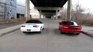 LS1 vs LT1 Exhaust [upl. by Aneem]