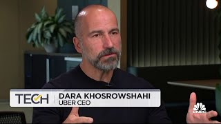 Uber CEO Dara Khosrowshahi on why advertising will be its biggest growth area [upl. by Nosro]