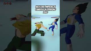 Android 13 Is Insane shorts gaming dragonballsparkingzero bandai [upl. by Adnar]