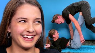 COUPLES YOGA CHALLENGE  Lexi Rivera VS Ben Azelart [upl. by Molloy]