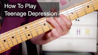 Teenage Depression Eddie amp The Hot Rods Guitar Lesson [upl. by Dorren]