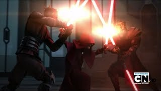 Darth Maul amp Savage Opress VS Darth Sidious [upl. by Dnaltiak]