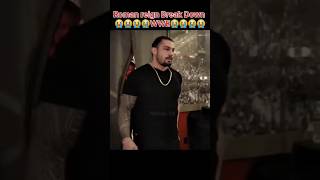 Roman reign Break Down Moment wwe roman wrestlemania wrestling roman sad Moment aew [upl. by Deerc]