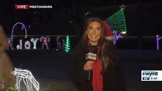 Live from the Archer Park Christmas light display 113023 [upl. by Zilla332]