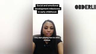 social and emotional development milestone in early childhood [upl. by Annahtur]