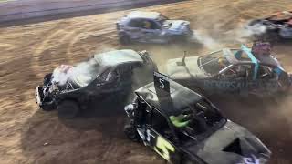 2023 Bedford County Fair Bone Stock Feature Demolition Derby [upl. by Godspeed]