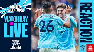 MATCHDAY LIVE WATCH NOW  FULLTIME  MAN CITY 41 LIVERPOOL  PREMIER LEAGUE [upl. by Wrdna]