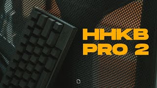 HHKB Pro2  ABS integrated Plate  Topre Switch  Stock HHKB Pro2 Keycap  Sound Test [upl. by Kerry]