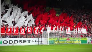 SC Freiburg  Borussia Dortmund  FORZA SCF Choreografie [upl. by Windzer]