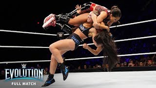 FULL MATCH  Ronda Rousey vs Nikki Bella  Raw Womens Championship WWE Evolution WWE Network [upl. by Utter]