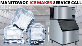 HVACR Manitowoc Ice Maker Service Call Manitowoc Touch Pad Not Working Not Making Ice [upl. by Snilloc560]