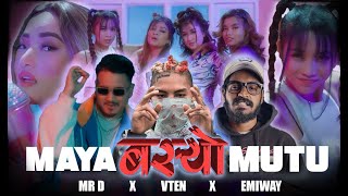 VTEN  Maya Basyo Mutu Ma x Simsime Pani  Hip Hop Version   Ft vten mrd emiwaybantai [upl. by Cousin]