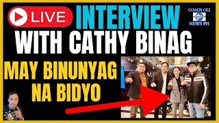 CATHY BINAG LIVE INTERVIEW [upl. by Fesoj]