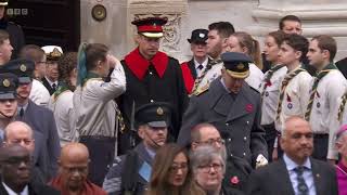 BBC Big Ben chimes 11 o clock Remembrance Sunday The Cenotaph 2023 [upl. by Ramos]