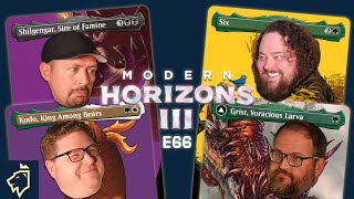 Shilgengar vs Six vs Kudo vs Grist  MH3 High Power Commander  EDH E66 Gameplay [upl. by Nylsirk]