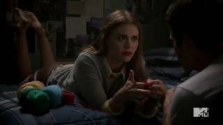 Stiles and Lydia Red String Scene Teen Wolf  3x15 [upl. by Eveivenej]