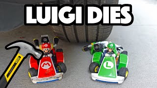 Bored Smashing  MARIO KART LIVE [upl. by Nnylrebma]