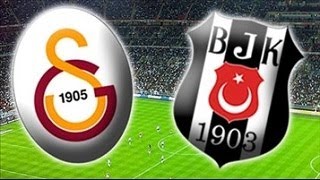 Galatasaray 53 Beşiktaş  22 Şubat Cumartesi 2014  PES14 Versiyon Full [upl. by Wolford]