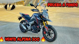 VENTO ALPINA 300 2023  REVIEW Y PRUEBA DE MANEJO A FONDO  ESQUE LO TIENE TODO  ES PERFECTA  🔥😱 [upl. by Anaitat923]