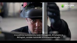 Biovoima Factory for biomethane technology FIN subtitled [upl. by Zeugirdor]