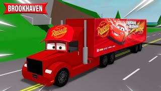 SUPER CAMION DEL RAYO MCQUEEN en BROOKHAVEN 😎🚚 [upl. by Adebayo]