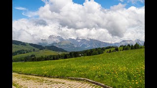 Dolomite Mountains Cinematic Video DJI Mini 4 Pro [upl. by Abdul]