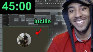 lucille makes a HIT song in 45 MINUTES [upl. by Cicely296]