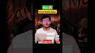 Carryminati React virat kohli 🤡 rcbfans rcbvscsk viratkohli shorts trending ipl2025 [upl. by Hindorff]