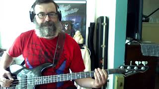 White Zombie  quotWelcome To Planet Motherfckerquot 1992 bass cover [upl. by Brucie]