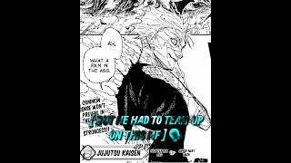 Even sukuna had to team up on him strongest for a reason 🗿🗣️  jjk manga edit  jjk shorts [upl. by Annayrb]