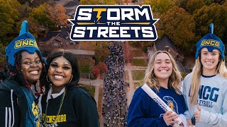 Spartans Celebrate and Storm the Streets for Season Opener [upl. by Miksen]