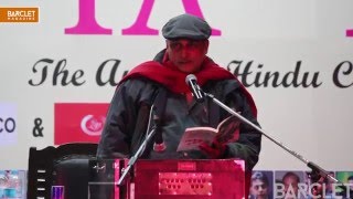 Piyush Mishra  Hindu College  Live [upl. by Odraude]