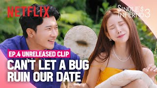 Unreleased Gyuri bugs out Jinseok calms her down  Singles Inferno 3  Netflix ENG SUB [upl. by Brom]