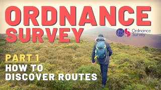 Ordnance Survey App  How to discover routes to walk and hike  Part 1 [upl. by Luapnhoj25]