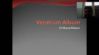 Veratrum album प्रायोगिक मटेरिया मेडिका हिंदी में [upl. by Hike]