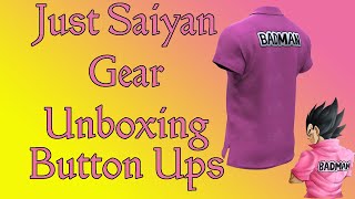 Just Saiyan UnboxingReviewButton Ups [upl. by Otreblanauj]