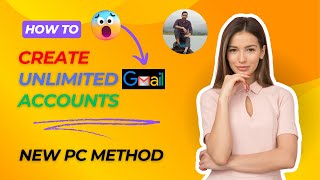 Unlimited Gmail Account Create Without Phone Number  New Pc Method [upl. by Hakvir930]