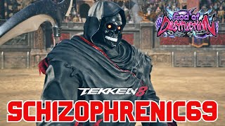 Tekken 8 Yoshimitsu Schizophrenic69 High Level Player [upl. by Ayam]