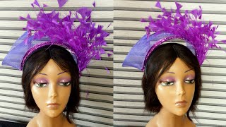 How to make this Spiral Crinoline Fascinator [upl. by Aissyla]