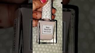 Nail nourish nail lacquer Kay beauty nailpolish music nykaa kaybeauty shortnailpolish [upl. by Eidolem639]