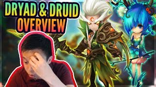 Which Ones OP  NEW Monsters Druids amp Dryads  Summoners War [upl. by Nyhagen656]