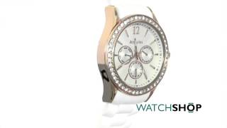 Ladies Accurist Exclusive Chronograph Watch LS430W [upl. by Hairej]